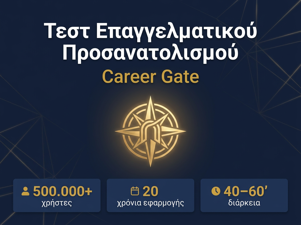 τεστ επαγγελματικού προσανατολισμού