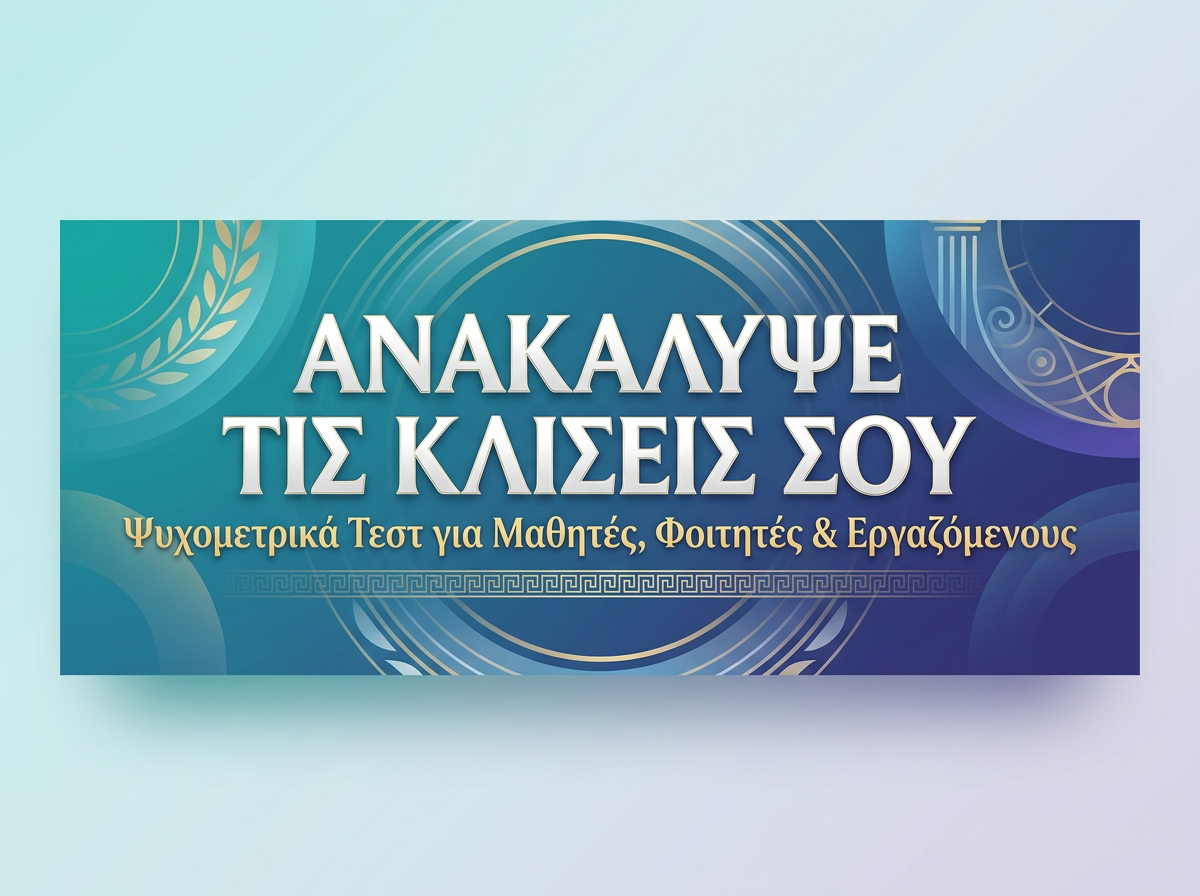ψυχομετρικά τεστ Career Gate για μαθητές και εργαζόμενους